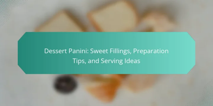 Dessert Panini: Sweet Fillings, Preparation Tips, and Serving Ideas