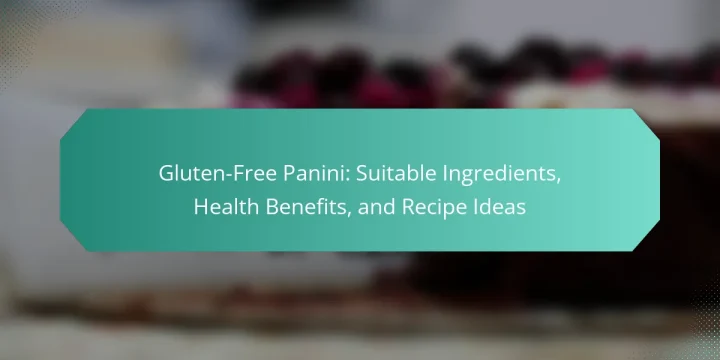 Gluten-Free Panini: Suitable Ingredients, Health Benefits, and Recipe Ideas