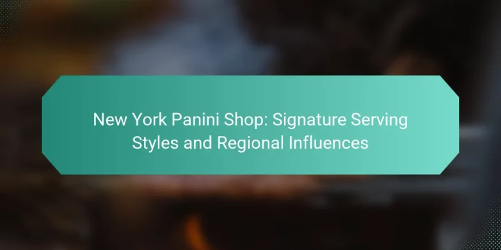New York Panini Shop: Signature Serving Styles and Regional Influences